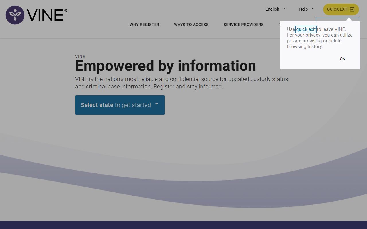 VINELink Seminole County released inmate notification search